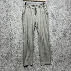 Lafayette 148 Pants Womens Small‎ Gray Pull On Elastic Waist Straight Cotton